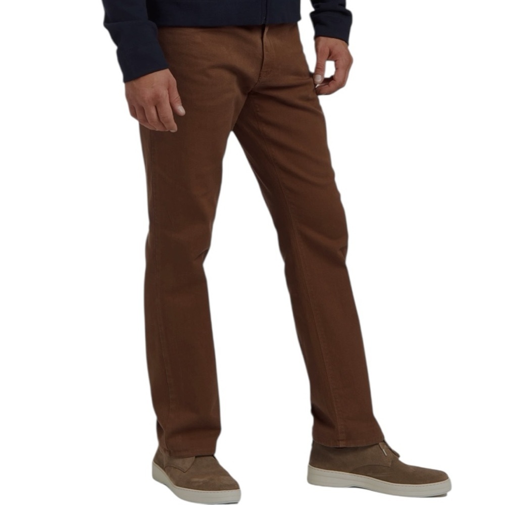 MOTT & BOW STRAIGHT MERCER JEANS Brown W31 X L31 Gorpcore Normcore Casual